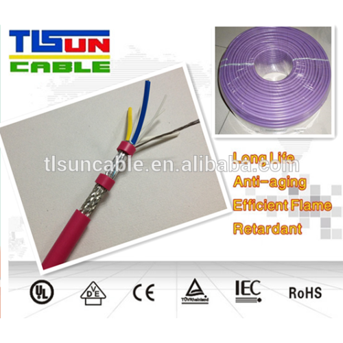 CC-LINK pink Red Antiflaming multi pair bus cable